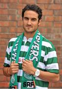 3 July 2013; Shamrock Rovers' new signing Eamon Zayed. Tallaght Stadium, Tallaght, Dublin. Picture credit: Barry Cregg / SPORTSFILE