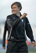 3 July 2013; Malmö's Simon Thern during squad training ahead of their UEFA Europa League First Qualifying Round, First Leg, against Drogheda United on Thursday. Malmö Squad Training, Tallaght Stadium, Tallaght, Dublin. Picture credit: Barry Cregg / SPORTSFILE