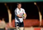 5 July 2013; Sean O'Brien, British & Irish Lions, during the captain's run ahead of their 3rd test match against Australia on Saturday. British & Irish Lions Tour 2013, Captain's Run. North Sydney Oval, Sydney, Australia. Picture credit: Stephen McCarthy / SPORTSFILE