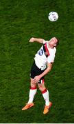 1 October 2020; John Mountney of Dundalk during the UEFA Europa League Play-off match between Dundalk and Ki Klaksvik at the Aviva Stadium in Dublin. Photo by Eóin Noonan/Sportsfile