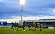 3 October 2020; Connacht players acknowledge supporters following the Guinness PRO14 match between Connacht and Glasgow Warriors at The Sportsground in Galway. Photo by Ramsey Cardy/Sportsfile