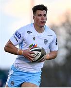 3 October 2020; Huw Jones of Glasgow Warriors during the Guinness PRO14 match between Connacht and Glasgow Warriors at The Sportsground in Galway. Photo by Ramsey Cardy/Sportsfile