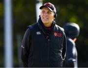 10 October 2020; Dublin University head coach Tony Smeeth during the Energia Community Series Leinster Conference 1 match between Terenure College and Dublin University at Lakelands Park in Dublin. Photo by Matt Browne/Sportsfile