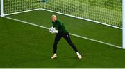 11 October 2020; Darren Randolph of Republic of Ireland prior to the UEFA Nations League B match between Republic of Ireland and Wales at the Aviva Stadium in Dublin. Photo by Eóin Noonan/Sportsfile