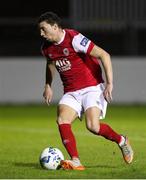 1 November 2020; Jordan Gibson of St Patrick's Athletic during the SSE Airtricity League Premier Division match between St. Patrick's Athletic and Dundalk at Richmond Park in Dublin. Photo by Michael P Ryan/Sportsfile