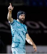 2 November 2020: Scott Fardy of Leinster during the Guinness PRO14 match between Glasgow Warriors and Leinster at Scotstoun Stadium in Glasgow, Scotland. Photo by Ross Parker/Sportsfile