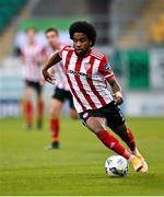 7 November 2020; Walter Figueira of Derry City during the SSE Airtricity League Premier Division match between Shamrock Rovers and Derry City at Tallaght Stadium in Dublin. Photo by Seb Daly/Sportsfile