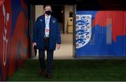 11 November 2020; Sean Ward, Republic of Ireland team security, during a Republic of Ireland training session at Wembley Stadium in London, England. Photo by Stephen McCarthy/Sportsfile