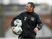 14 November 2020; Republic of Ireland manager Jim Crawford during a Republic of Ireland U21's training session at Tallaght Stadium in Dublin. Photo by Harry Murphy/Sportsfile