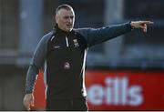 14 November 2020; Mayo manager Peter Leahy ahead of the TG4 All-Ireland Senior Ladies Football Championship Round 3 match between Armagh and Mayo at Parnell Park in Dublin. Photo by Sam Barnes/Sportsfile