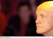 27 January 2004; Soccer referee Pierluigi Collina at a photocall to announce details of Coca-Cola's sponsorship of Euro 2004. The Helix, DCU, Dublin. Picture credit; Brian Lawless / SPORTSFILE *EDI*