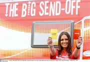 27 January 2004; Roberta Rowat at a photocall to announce details of Coca-Cola's sponsorship of Euro 2004. The Helix, DCU, Dublin. Picture credit; David Maher / SPORTSFILE *EDI*