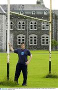 23 July 2003; Brendan Murphy, Offaly hurler, pictured in the grounds of Mount St Joseph Abbey, Co. Offaly. Picture credit; Brendan Moran / SPORTSFILE *EDI*