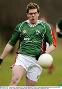 28 January 2004; Nigel Shevlin, UUC. Sigerson Cup football, Preliminary Round, Dublin Institute of Technology v University Ulster Coleraine, Long Meadows, Islandbridge, Dublin. Picture credit; Damien Eagers / SPORTSFILE *EDI*