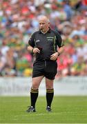 7 July 2013; Referee Marty Duffy. Munster GAA Football Senior Championship Final, Kerry v Cork, Fitzgerald Stadium, Killarney, Co. Kerry. Picture credit: Barry Cregg / SPORTSFILE