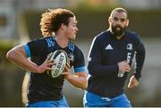 18 November 2020; Jack Dunne, left, and Scott Fardy during Leinster Rugby squad training at UCD in Dublin. Photo by Harry Murphy/Sportsfile