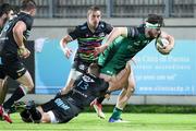 22 November 2020; Tom Daly of Connacht is tackled by Giulio Bisegni of Zebre during the Guinness PRO14 match between Zebre and Connacht at Stadio Lanfranchi in Parma, Italy. Photo by Roberto Bregani/Sportsfile