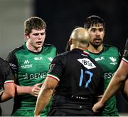 22 November 2020; Sean Masterson, left, and Jarrad Butler of Connacht following the Guinness PRO14 match between Zebre and Connacht at Stadio Lanfranchi in Parma, Italy. Photo by Roberto Bregani/Sportsfile