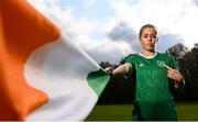 24 November 2020; Republic of Ireland's Denise O'Sullivan poses for a portrait ahead of her side's upcoming UEFA Women's EURO 2022 Qualifier match against Germany at Tallaght Stadium on Tuesday December 2nd. Photo by Stephen McCarthy/Sportsfile