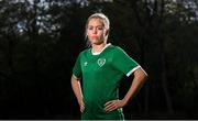 24 November 2020; Republic of Ireland's Denise O'Sullivan poses for a portrait ahead of her side's upcoming UEFA Women's EURO 2022 Qualifier match against Germany at Tallaght Stadium on Tuesday December 2nd. Photo by Stephen McCarthy/Sportsfile