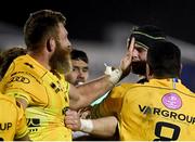 4 December 2020; Irné Herbst of Benetton and Eoghan Masterson of Connacht tussle during the Guinness PRO14 match between Connacht and Benetton at the Sportsground in Galway. Photo by Harry Murphy/Sportsfile