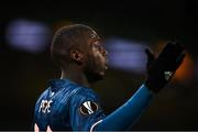 10 December 2020; Nicolas Pépé of Arsenal during the UEFA Europa League Group B match between Dundalk and Arsenal at the Aviva Stadium in Dublin. Photo by Stephen McCarthy/Sportsfile