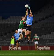 19 December 2020; Brian Howard of Dublin in action against Darren Coen of Mayo during the GAA Football All-Ireland Senior Championship Final match between Dublin and Mayo at Croke Park in Dublin. Photo by Ray McManus/Sportsfile