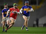 23 December 2020; Brian Roche of Cork in action against Kevin McCarthy, left, and Ray McCormack of Tipperary during the Bord Gáis Energy Munster GAA Hurling U20 Championship Final match between Cork and Tipperary at Páirc Uí Chaoimh in Cork. Photo by Piaras Ó Mídheach/Sportsfile