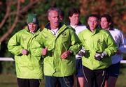 15 November 1998; Republic of Ireland manager Mick Carthy during a Republic of Ireland training session at Tolka Rovers FC, Frank Cooke Park in Dublin. Photo by David Maher/Sportsfile
