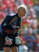 1 August 1994; Peter Schmeichel of Manchester United during the pre-season friendly match between Shelbourne and Manchester United at Tolka Park in Dublin. Photo by David Maher/Sportsfile