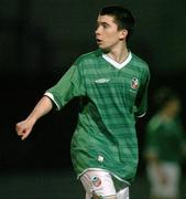 2 February 2004; Declan McGarvey, Ireland U-15. International Schoolboys Friendly, Ireland U-15 v Wales U-15, Whitehall, Dublin. Picture credit; David Maher / SPORTSFILE *EDI*