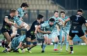 12 March 2021; Thomas Clarkson of Leinster attempts to get through the Zebre defence during the Guinness PRO14 match between Zebre and Leinster at Stadio Sergio Lanfranchi in Parma, Italy. Photo by Roberto Bregani/Sportsfile