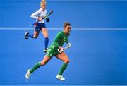 14 March 2021; Nikki Evans of Ireland during the SoftCo Series International Hockey match between Ireland and Great Britain at Queens University Sports Grounds in Belfast. Photo by Ramsey Cardy/Sportsfile
