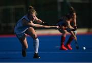 16 March 2021; Hannah Matthews of Ireland during the SoftCo Series International Hockey match between Ireland and Great Britain at Queens University Sports Grounds in Belfast. Photo by Ramsey Cardy/Sportsfile