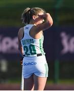 16 March 2021; Chloe Watkins of Ireland during the SoftCo Series International Hockey match between Ireland and Great Britain at Queens University Sports Grounds in Belfast. Photo by Ramsey Cardy/Sportsfile