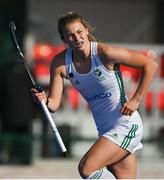 16 March 2021; Zara Malseed of Ireland during the SoftCo Series International Hockey match between Ireland and Great Britain at Queens University Sports Grounds in Belfast. Photo by Ramsey Cardy/Sportsfile