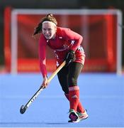 16 March 2021; Laura Unsworth of Great Britain during the SoftCo Series International Hockey match between Ireland and Great Britain at Queens University Sports Grounds in Belfast. Photo by Ramsey Cardy/Sportsfile