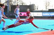 16 March 2021; Shona McCallin of Great Britain during the SoftCo Series International Hockey match between Ireland and Great Britain at Queens University Sports Grounds in Belfast. Photo by Ramsey Cardy/Sportsfile