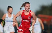 16 March 2021; Izzy Petter of Great Britain during the SoftCo Series International Hockey match between Ireland and Great Britain at Queens University Sports Grounds in Belfast. Photo by Ramsey Cardy/Sportsfile