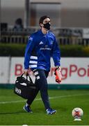 19 March 2021; Leinster Academy Physiotherapist Darragh Curley prior to the Guinness PRO14 match between Leinster and Ospreys at RDS Arena in Dublin. Photo by Ramsey Cardy/Sportsfile
