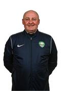 22 March 2021; First team coach Eddie Gormley during a Cabinteely FC squad portraits session at Stradbrook in Dublin. Photo by Piaras Ó Mídheach/Sportsfile