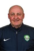 22 March 2021; First team coach Eddie Gormley during a Cabinteely FC squad portraits session at Stradbrook in Dublin. Photo by Piaras Ó Mídheach/Sportsfile