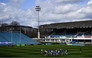 26 March 2021; A general view during the Leinster Rugby captains run at the RDS Arena in Dublin. Photo by Ramsey Cardy/Sportsfile