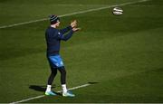 26 March 2021; Jonathan Sexton during the Leinster Rugby captains run at the RDS Arena in Dublin. Photo by Ramsey Cardy/Sportsfile