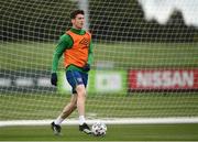 26 March 2021; Darragh Lenihan during a Republic of Ireland training session at the FAI National Training Centre in Abbotstown, Dublin. Photo by Seb Daly/Sportsfile