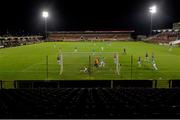 26 March 2021; Cian Bargary of Cork City celebrates after scoring his side's second goal during the SSE Airtricity League First Division match between Cork City and Cobh Ramblers at Turners Cross in Cork. Photo by Harry Murphy/Sportsfile