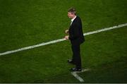 27 March 2021; Republic of Ireland manager Stephen Kenny during the FIFA World Cup 2022 qualifying group A match between Republic of Ireland and Luxembourg at the Aviva Stadium in Dublin. Photo by Piaras Ó Mídheach/Sportsfile
