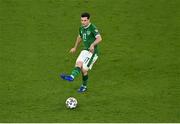 27 March 2021; Josh Cullen of Republic of Ireland during the FIFA World Cup 2022 qualifying group A match between Republic of Ireland and Luxembourg at the Aviva Stadium in Dublin. Photo by Piaras Ó Mídheach/Sportsfile