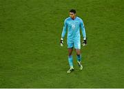 27 March 2021; Republic of Ireland goalkeeper Gavin Bazunu during the FIFA World Cup 2022 qualifying group A match between Republic of Ireland and Luxembourg at the Aviva Stadium in Dublin. Photo by Piaras Ó Mídheach/Sportsfile