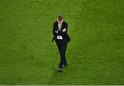 27 March 2021; Republic of Ireland manager Stephen Kenny before the FIFA World Cup 2022 qualifying group A match between Republic of Ireland and Luxembourg at the Aviva Stadium in Dublin. Photo by Piaras Ó Mídheach/Sportsfile